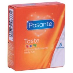 Préservatifs aromatisés Taste 53mm x3 pas cher Préservatifs aromatisés Taste 53mm x3 pas cher