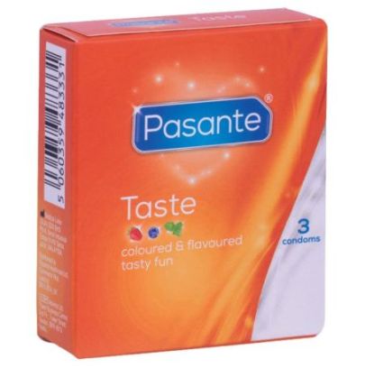 Préservatifs aromatisés Taste 53mm x3 pas cher