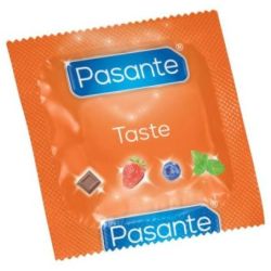 Préservatifs aromatisés Taste 53mm x3 sur La boutique du poppers Préservatifs aromatisés Taste 53mm x3