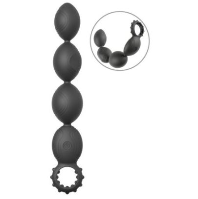 Boules anales vibrantes Flex Anos 18.5 x 4.7cm pas cher