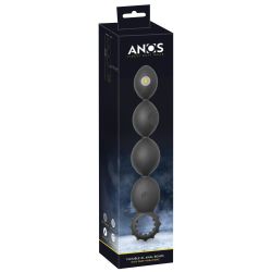 Boules anales vibrantes Flex Anos 18.5 x 4.7cm sur La boutique du poppers Boules anales vibrantes Flex Anos 18.5 x 4.7cm