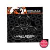 Lot de 3 cockrings Willy Rings Noir Lot de 3 cockrings Willy Rings Noir