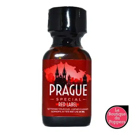 Poppers Prague Red Label Propyl 24ml pas cher