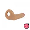 Double gode Cockring - 12.5 x 2.9 cm Flesh Double gode Cockring - 12.5 x 2.9 cm Flesh