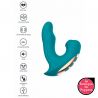 Stimulateur de clitoris et point G Eternal 15cm Turquoise