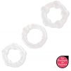 Lot de 3 cockrings Power Plus transparents Lot de 3 cockrings Power Plus transparents