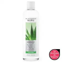 Gel de massage Nuru Mixgliss Aloe Vera 250ml pas cher