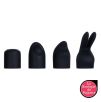 Mini Vibro Tiny Treasures 4 Embouts Silicone Mini Vibro Tiny Treasures 4 Embouts Silicone