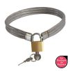 Collier en metal Slave Lock avec cadenas Collier en metal Slave Lock avec cadenas