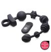 Boules anales vibrantes 21x Dark Rattler 40 x 4.5cm Boules anales vibrantes 21x Dark Rattler 40 x 4.5cm