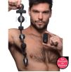 Boules anales vibrantes 21x Dark Rattler 40 x 4.5cm Boules anales vibrantes 21x Dark Rattler 40 x 4.5cm