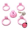 Cage de chasteté SISSY 4 x 3.7cm Rose Cage de chasteté SISSY 4 x 3.7cm Rose