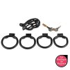 Cage de chasteté Slutypig 8 x 3.3cm Noire Cage de chasteté Slutypig 8 x 3.3cm Noire