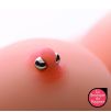 Pinces pour tétons Orbs magnétiques Pinces pour tétons Orbs magnétiques