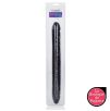 Double gode Black Veined 45 x 4cm Noir Double gode Black Veined 45 x 4cm Noir