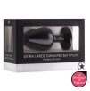 Plug Diamond LARGE – 8 x 4.4 cm Noir Plug Diamond LARGE – 8 x 4.4 cm Noir