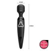 Wand Body Pulse Pretty Love 25cm - Tête 40mm Noir Wand Body Pulse Pretty Love 25cm - Tête 40mm Noir