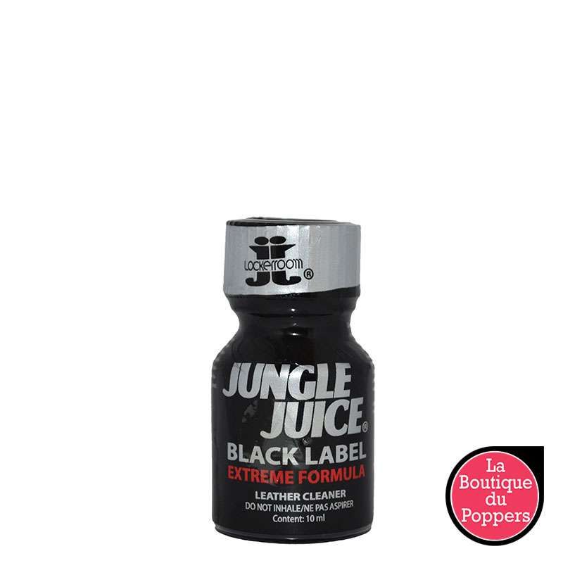 Poppers Jungle Juice Black Label 10mL pas cher Poppers Jungle Juice Black Label 10mL pas cher