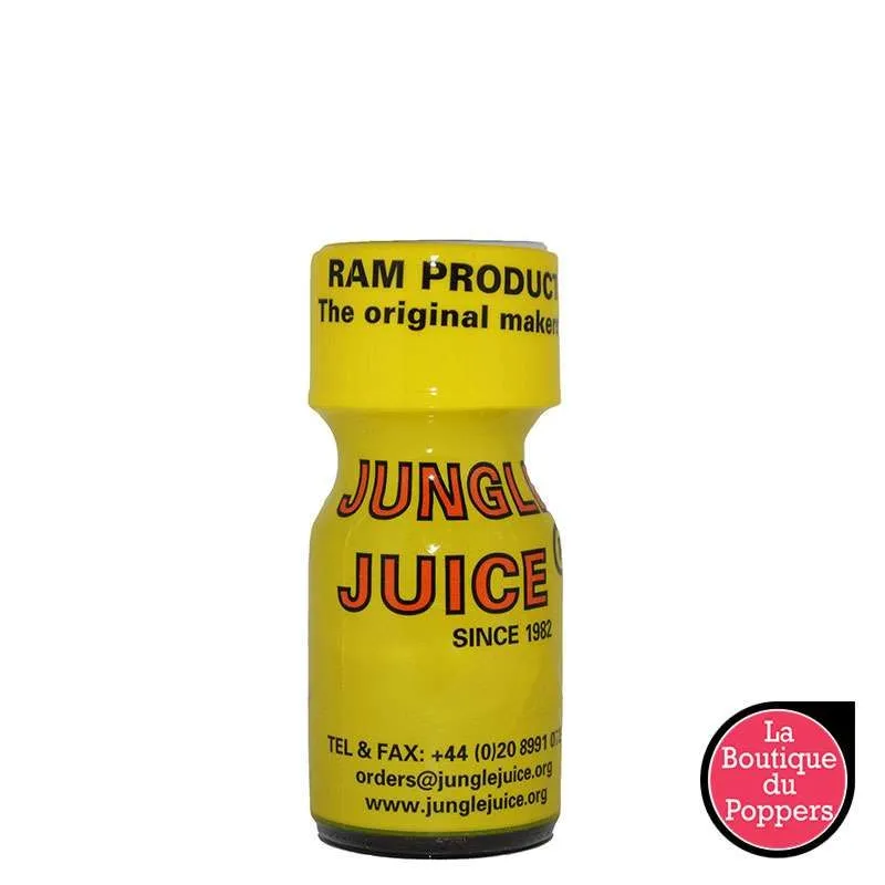 Poppers Jungle Juice Plus Ml Pas Cher Sur La Boutique Du Poppers