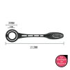 Plug vibrant avec Anneaux VIBRA PENIS 8 x 2.4 cm Plug vibrant avec Anneaux VIBRA PENIS 8 x 2.4 cm