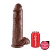 Gros gode King Cock 26 x 7.8 cm Brown Gros gode King Cock 26 x 7.8 cm Brown