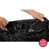 Drap housse Vinyle Fitted Sheet 160 x 200 cm Noir Drap housse Vinyle Fitted Sheet 160 x 200 cm Noir