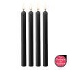 Lot de 4 bougies SM Teasing Wax Noire Lot de 4 bougies SM Teasing Wax Noire