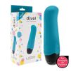 Mini Vibromasseur Dive en Silicone Bleu Ocean Mini Vibromasseur Dive en Silicone Bleu Ocean