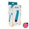 Mini Vibromasseur Dive en Silicone Bleu Ocean Mini Vibromasseur Dive en Silicone Bleu Ocean