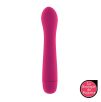Vibromasseur Delightful en Silicone Cerise Vibromasseur Delightful en Silicone Cerise