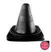 Plug XXL Cone All Black 19 x 12 cm Plug XXL Cone All Black 19 x 12 cm