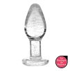Plug en verre phosphorescent Glow S 7 x 2.8cm Plug en verre phosphorescent Glow S 7 x 2.8cm