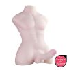 Masturbateur Buste avec Pénis articulé Big Torso Sexe de 16cm Masturbateur Buste avec Pénis articulé Big Torso Sexe de 16cm
