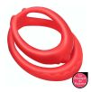 Double Cockring Silicone Soft Duo 40mm Rouge Double Cockring Silicone Soft Duo 40mm Rouge