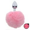 Plug Pompom 6 x 2.7cm Rose Plug Pompom 6 x 2.7cm Rose