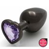 Bijou anal Heart Gem L 8 x 4cm - Plusieurs coloris Bijou anal Heart Gem L 8 x 4cm - Plusieurs coloris