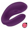 Stimulateur connecté Double Joy Satisfyer Mauve Stimulateur connecté Double Joy Satisfyer Mauve