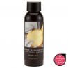 Huile de massage comestible Ananas 60ml pas cher