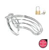 Cage de Chastete en métal Grille 12 x 3.5cm Cage de Chastete en métal Grille 12 x 3.5cm