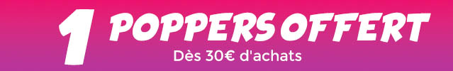 Offre poppers offert